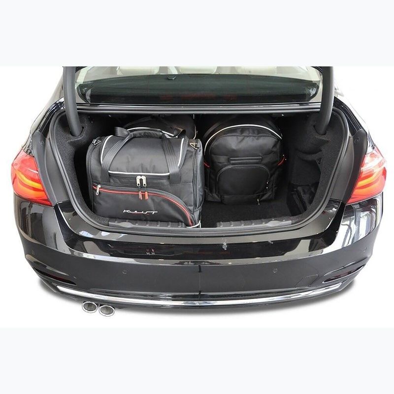 KJUST BMW 3 Limousine 2011-2018 Kofferraumtaschen Set 4 Stück schwarz 14