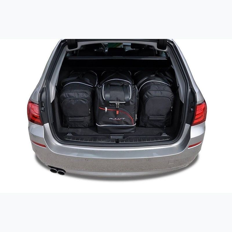KJUST BMW 5 Touring Gepäckraumtaschen Set 2010-2017 4 Stück schwarz 17