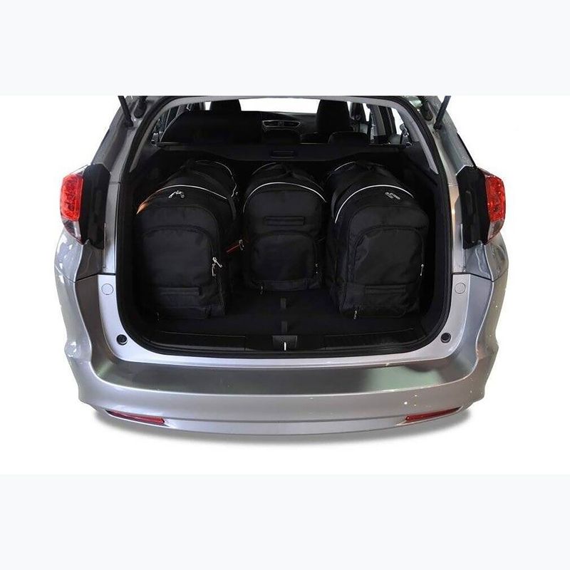 Gepäckträgertaschen-Set KJUST Honda Civic Tourer 2013-2017 4 Stk black 13