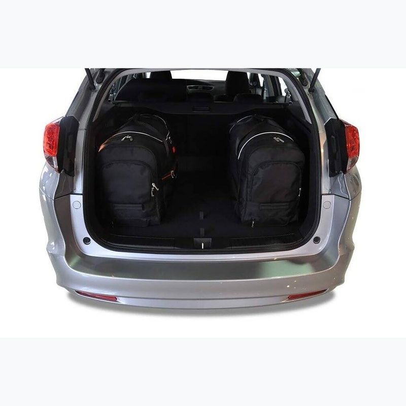 Gepäckträgertaschen-Set KJUST Honda Civic Tourer 2013-2017 4 Stk black 14