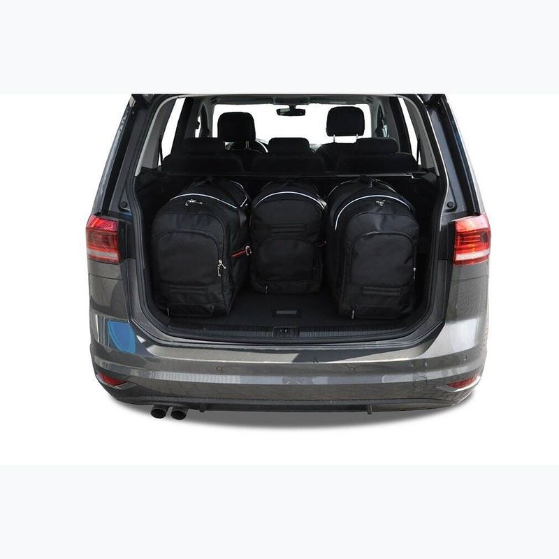 Gepäckträgertaschen-Set KJUST Volkswagen Touran 2015+ 4 Stk. Schwarz 18