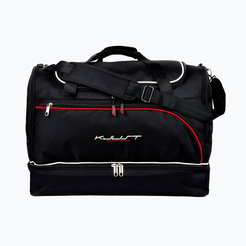 Gepäckträgertaschen-Set KJUST Volkswagen Golf Plus 2008-2012 4 Stk. Schwarz 3