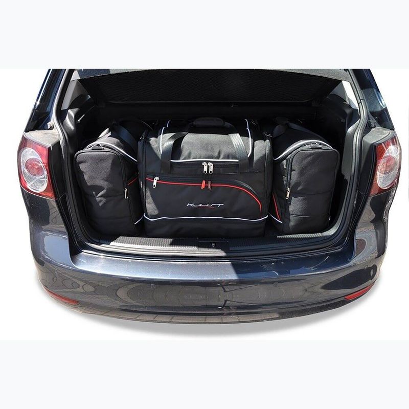 Gepäckträgertaschen-Set KJUST Volkswagen Golf Plus 2008-2012 4 Stk. Schwarz 12