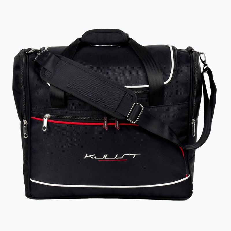 KJUST BMW X3 Kofferraumtaschen Set 2010-2017 4 Stück schwarz 3