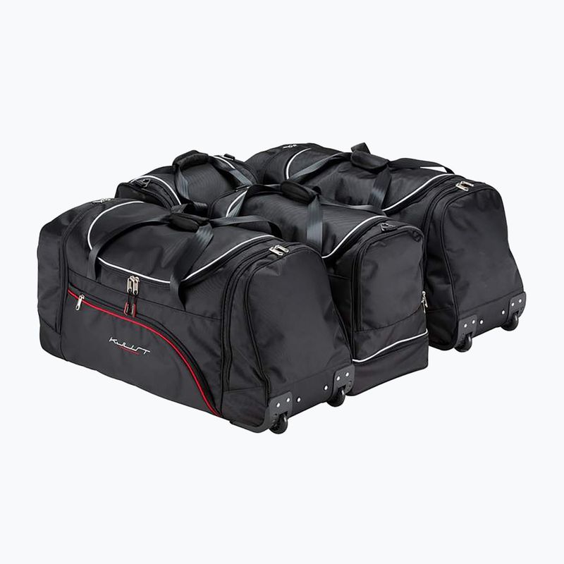 Gepäckträgertaschen-Set KJUST Volkswagen Tiguan 2016-2024 4 Stk. Schwarz 2