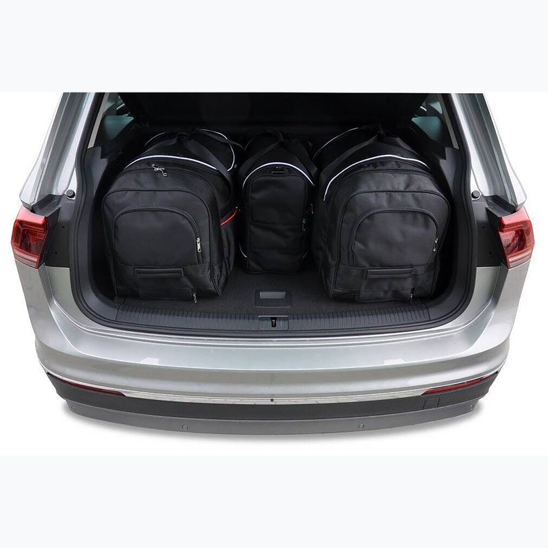 Gepäckträgertaschen-Set KJUST Volkswagen Tiguan 2016-2024 4 Stk. Schwarz 18