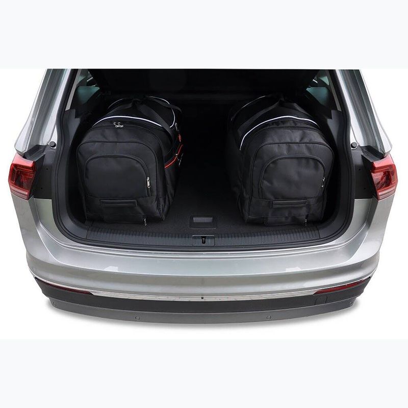 Gepäckträgertaschen-Set KJUST Volkswagen Tiguan 2016-2024 4 Stk. Schwarz 19