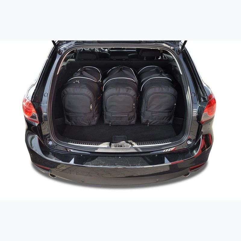 Gepäckträgertaschen-Set KJUST Mazda 6 Kombi 2012+ 5 Stk. Schwarz 12