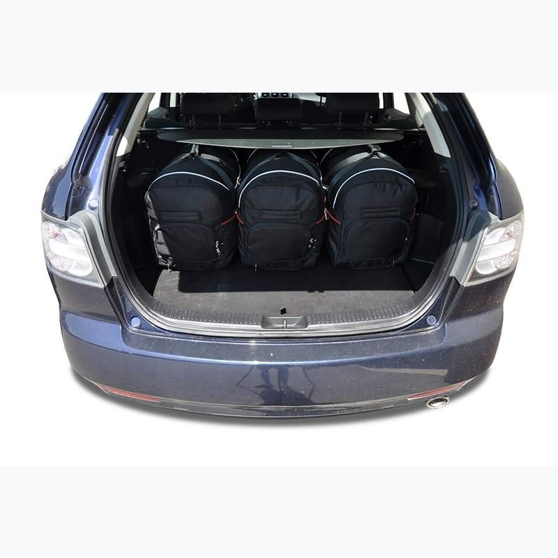 Gepäckträgertaschen-Set KJUST Mazda Cx-7 2007-2012 5 Stk. Schwarz 13