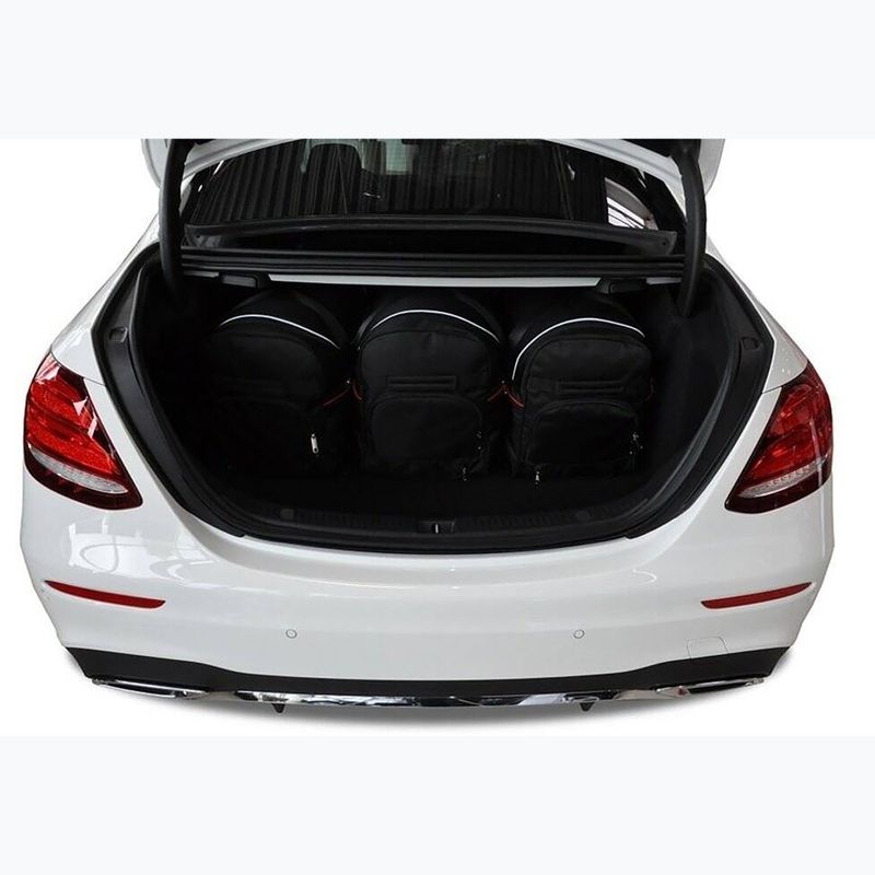 Gepäckträgertaschen-Set KJUST Mercedes-Benz E Limousine 2016-2023 5 Stk. Schwarz 13