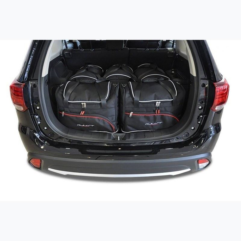 Gepäckträgertaschen-Set KJUST Mitsubishi Outlander 2012-2020 5 Stk. Schwarz 12