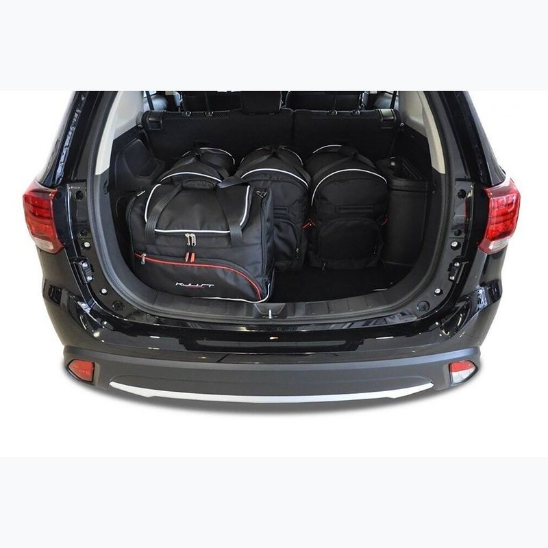 Gepäckträgertaschen-Set KJUST Mitsubishi Outlander 2012-2020 5 Stk. Schwarz 13