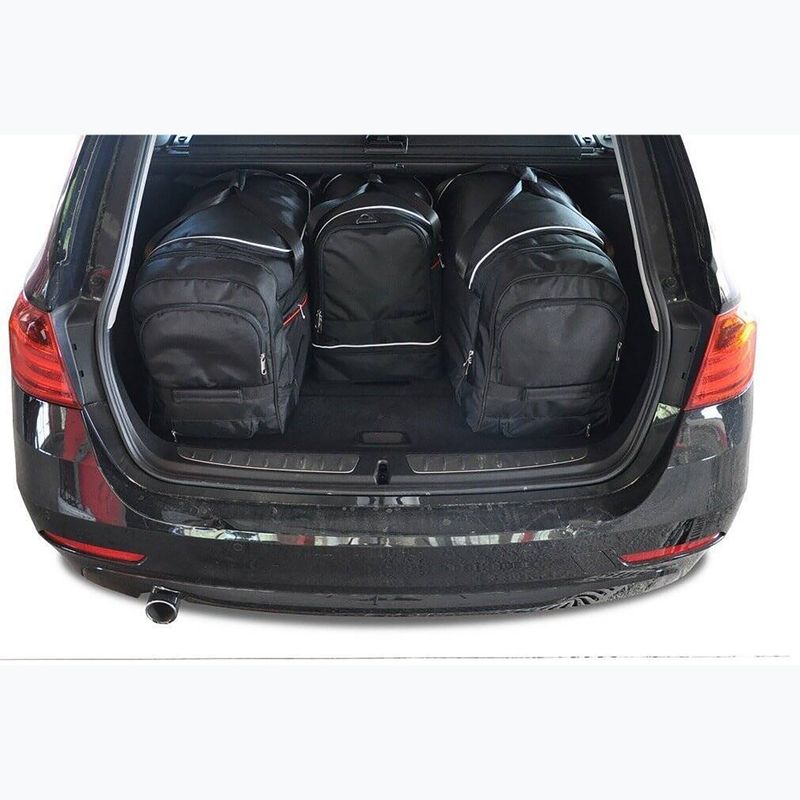 KJUST BMW 3 Touring Gepäckraumtaschen Set 2012-2019 4 Stück schwarz 17