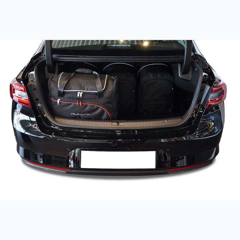 Gepäckträgertaschen-Set KJUST Renault Talisman Limousine 2015-2022 5 Stk. Schwarz 15