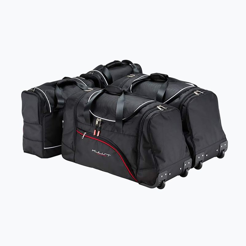 KJUST BMW 6 Coupe 2011-2018 Kofferraumtaschen Set 4 Stück schwarz 2