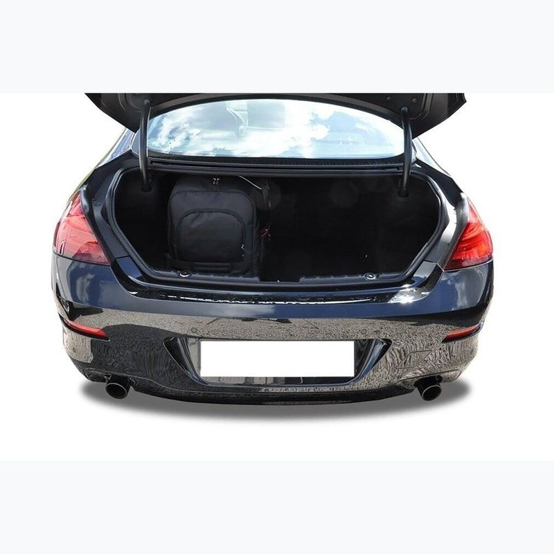 KJUST BMW 6 Coupe 2011-2018 Kofferraumtaschen Set 4 Stück schwarz 21