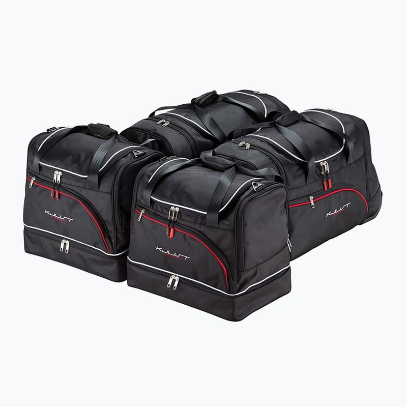 KJUST BMW 4 Coupe Kofferraumtaschen Set 2013-2020 4 Stück schwarz