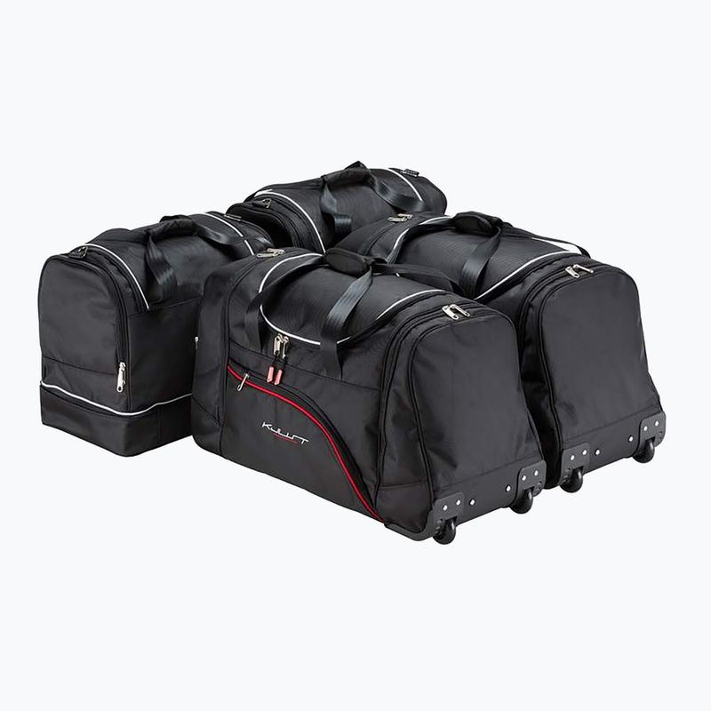 KJUST BMW 4 Coupe Kofferraumtaschen Set 2013-2020 4 Stück schwarz 2