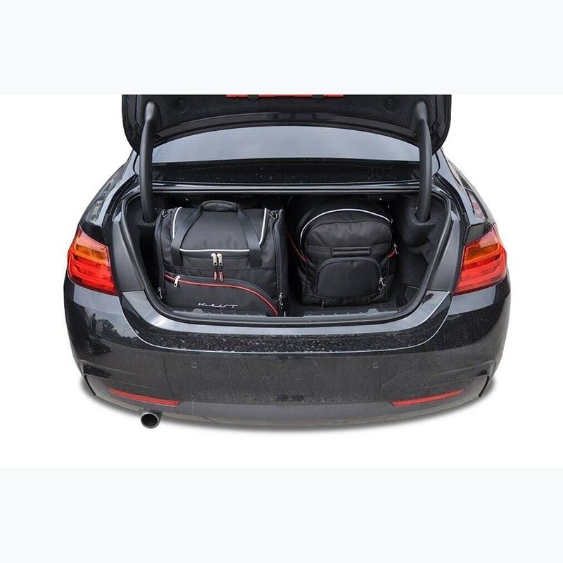 KJUST BMW 4 Coupe Kofferraumtaschen Set 2013-2020 4 Stück schwarz 16