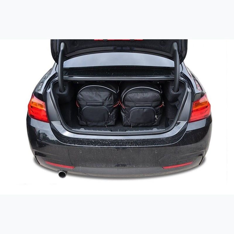 KJUST BMW 4 Coupe Kofferraumtaschen Set 2013-2020 4 Stück schwarz 17