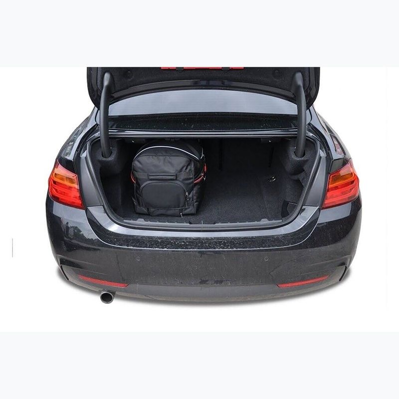 KJUST BMW 4 Coupe Kofferraumtaschen Set 2013-2020 4 Stück schwarz 18