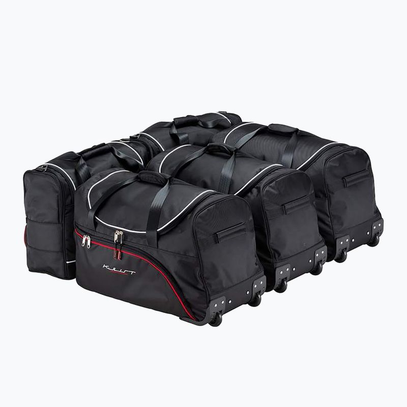 KJUST BMW X4 2014-2017 Kofferraumtaschen Set 5 Stück schwarz 2