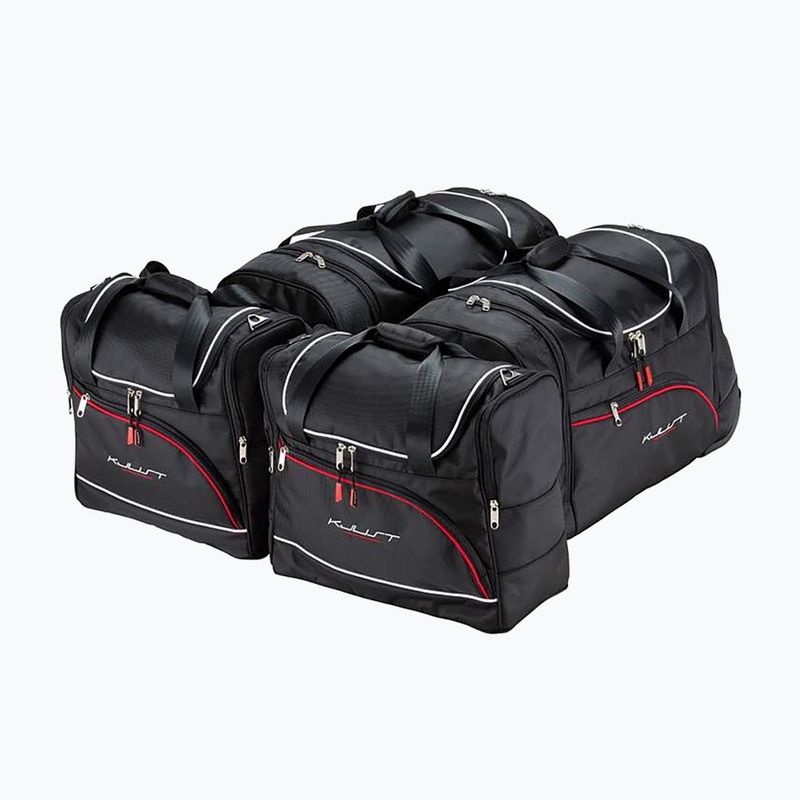 KJUST BMW 4 Coupe Kofferraumtaschen Set 2013-2020 4 Stück schwarz