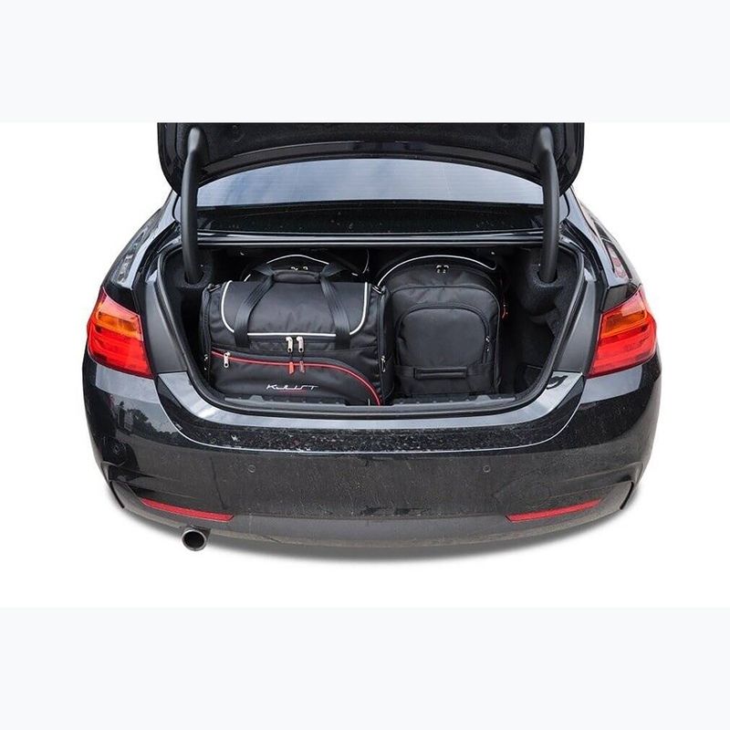 KJUST BMW 4 Coupe Kofferraumtaschen Set 2013-2020 4 Stück schwarz 19