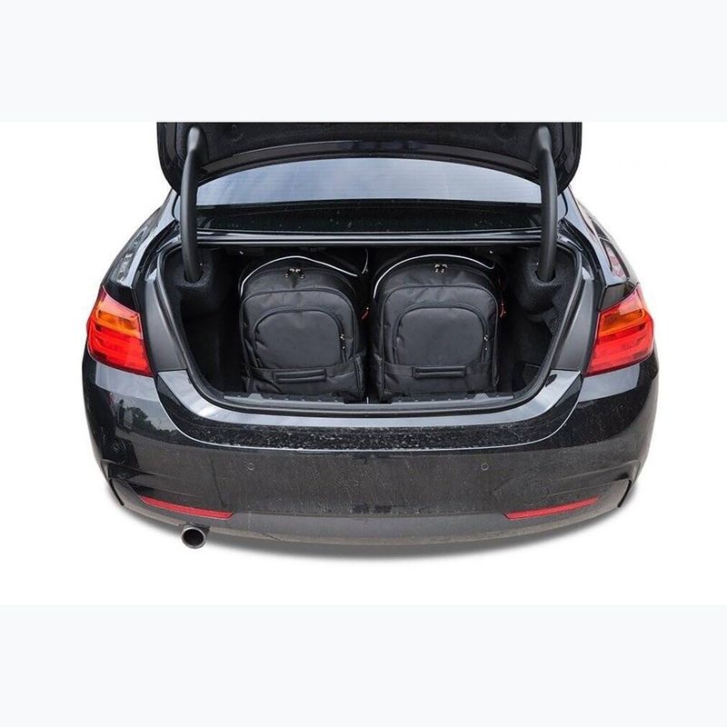 KJUST BMW 4 Coupe Kofferraumtaschen Set 2013-2020 4 Stück schwarz 20
