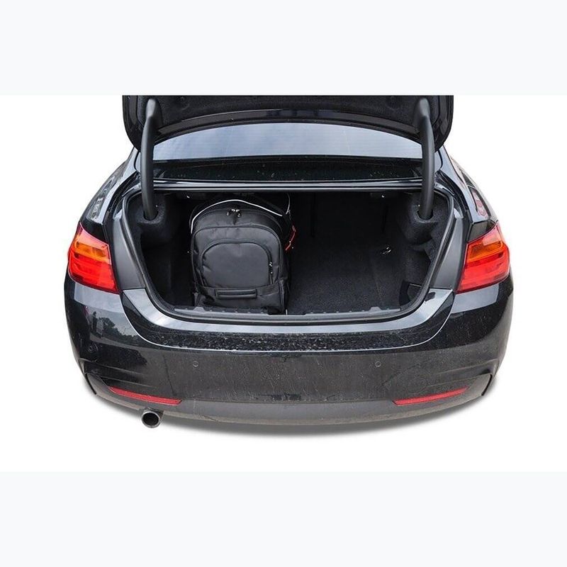 KJUST BMW 4 Coupe Kofferraumtaschen Set 2013-2020 4 Stück schwarz 21