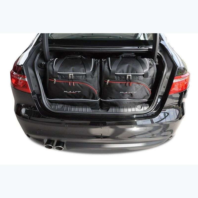 Gepäckträgertaschen-Set KJUST Jaguar Xf Limousine 2015-2020 4 Stk black 14