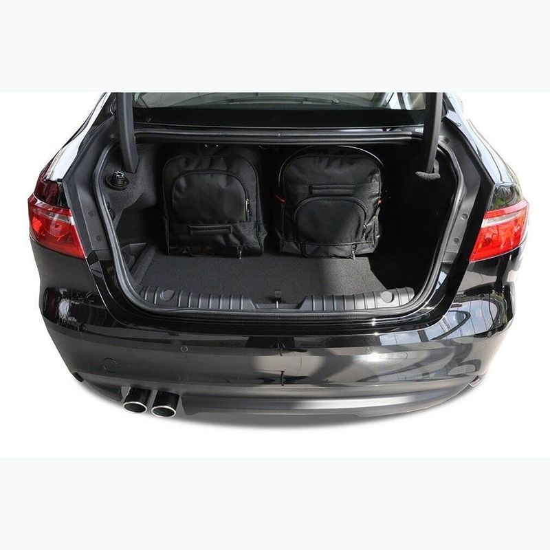 Gepäckträgertaschen-Set KJUST Jaguar Xf Limousine 2015-2020 4 Stk black 15