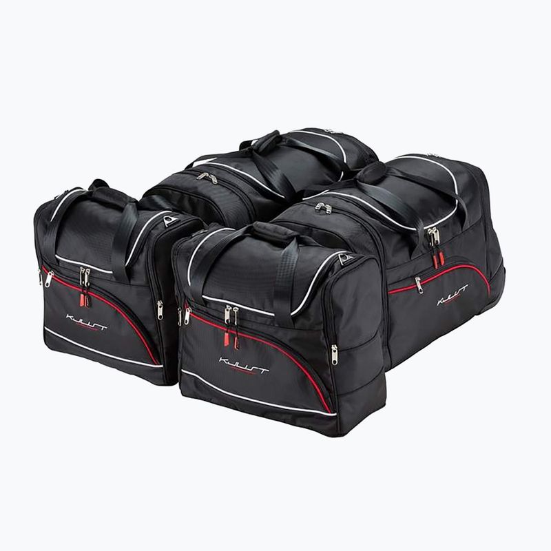 Gepäckträgertaschen-Set KJUST Jaguar Xf Limousine 2015-2020 4 Stk black