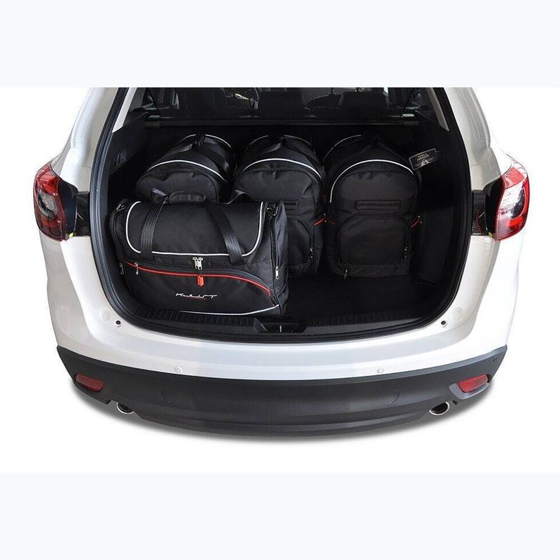Gepäckträgertaschen-Set KJUST Mazda Cx-5 2011-2017 5 Stk. Schwarz 12