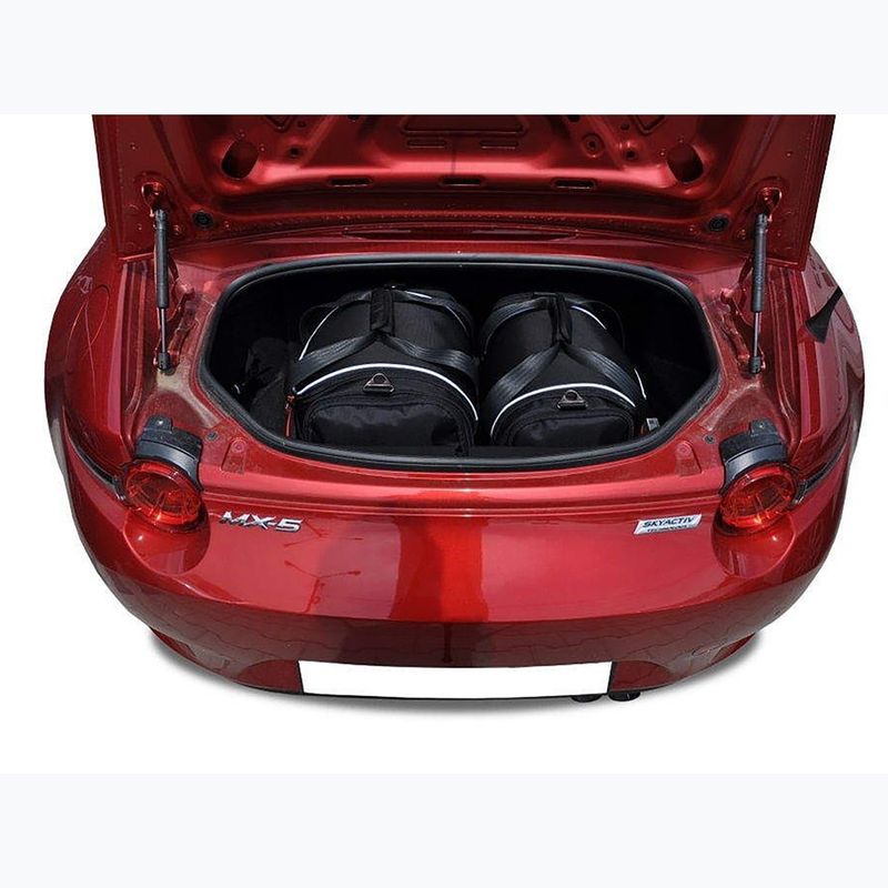 Gepäckträgertaschen-Set KJUST Mazda Mx-5 2015+ 2 Stk. Schwarz 10