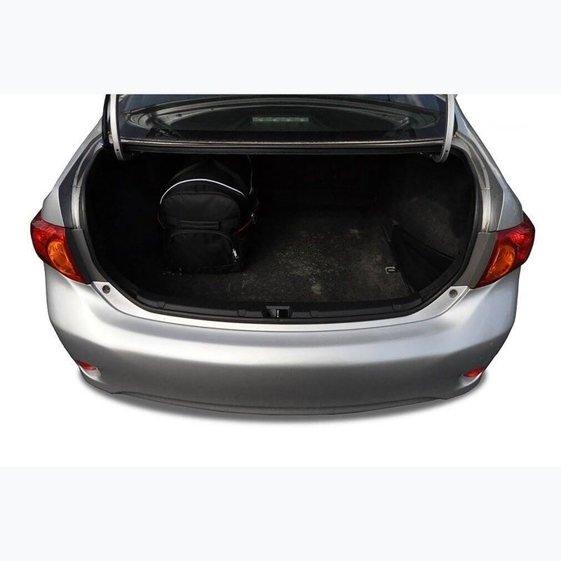 Gepäckträgertaschen-Set KJUST Toyota Corolla Limousine 2007-2014 5 Stk. Schwarz 20