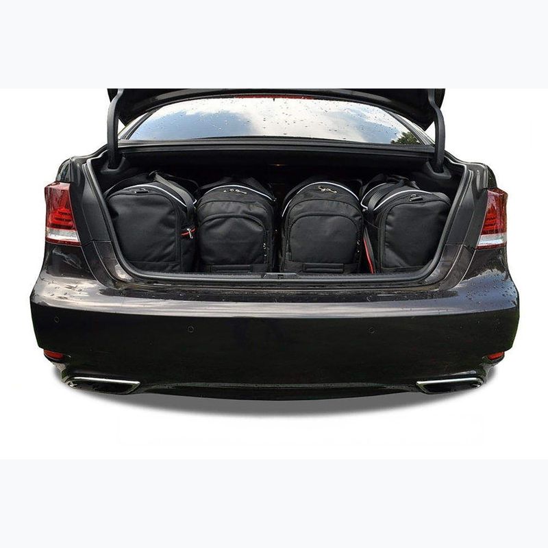 Gepäckträgertaschen-Set KJUST Lexus Ls 2006-2017 5 Stk black 15