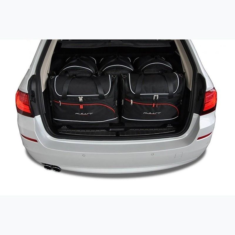 KJUST BMW 5 Touring Gepäckraumtaschen Set 2010-2017 5 Stück schwarz 16