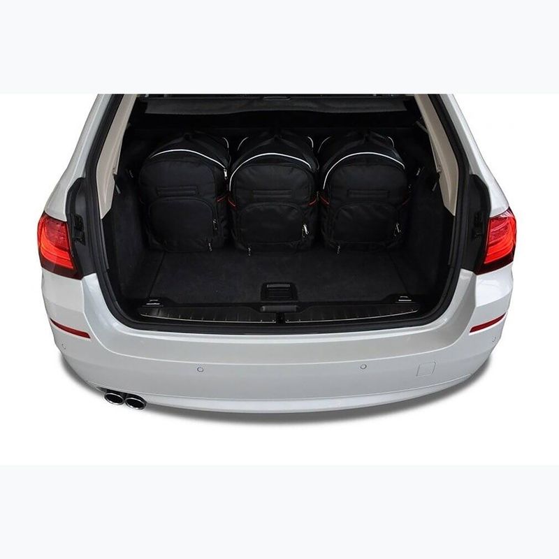 KJUST BMW 5 Touring Gepäckraumtaschen Set 2010-2017 5 Stück schwarz 18