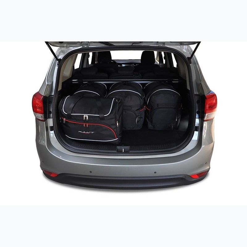 Gepäckträgertaschen-Set KJUST Kia Carens 2013-2018 5 Stk black 12