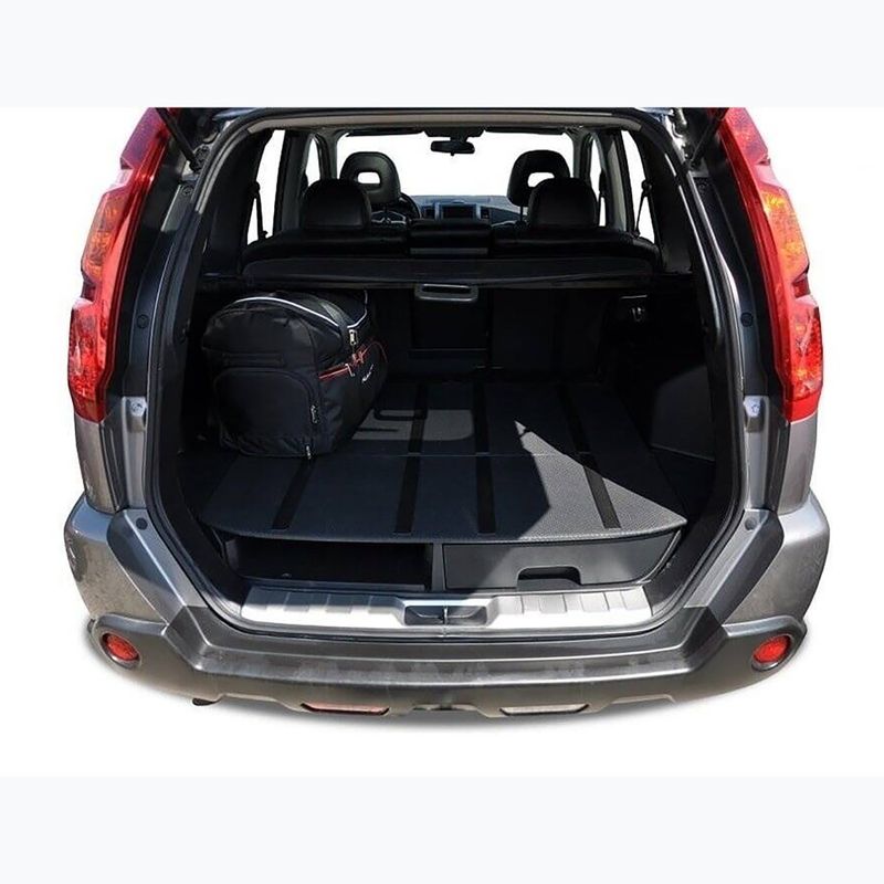 Gepäckträgertaschen-Set KJUST Nissan X-Trail 2007-2014 5 Stk. Schwarz 16