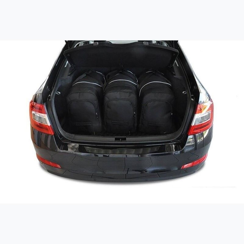 Gepäckträgertaschen-Set KJUST Skoda Octavia Liftback 2013-2020 5 Stk. Schwarz 14