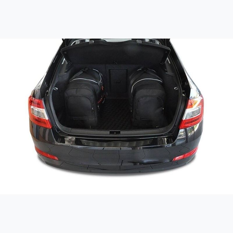 Gepäckträgertaschen-Set KJUST Skoda Octavia Liftback 2013-2020 5 Stk. Schwarz 15