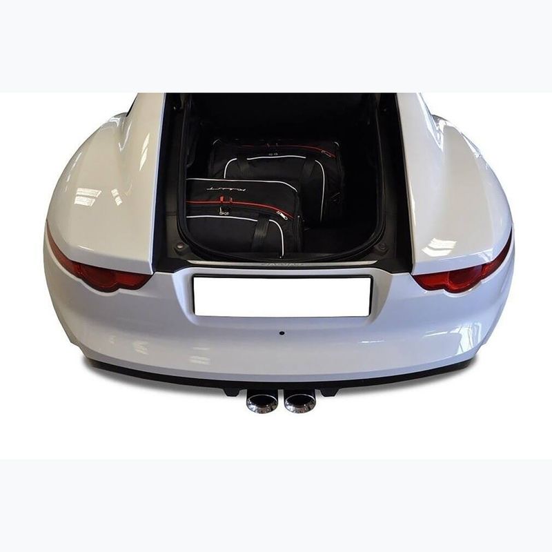 Gepäckträgertaschen-Set KJUST Jaguar F-Type Coupe 2013-2019 3 Stk black 14