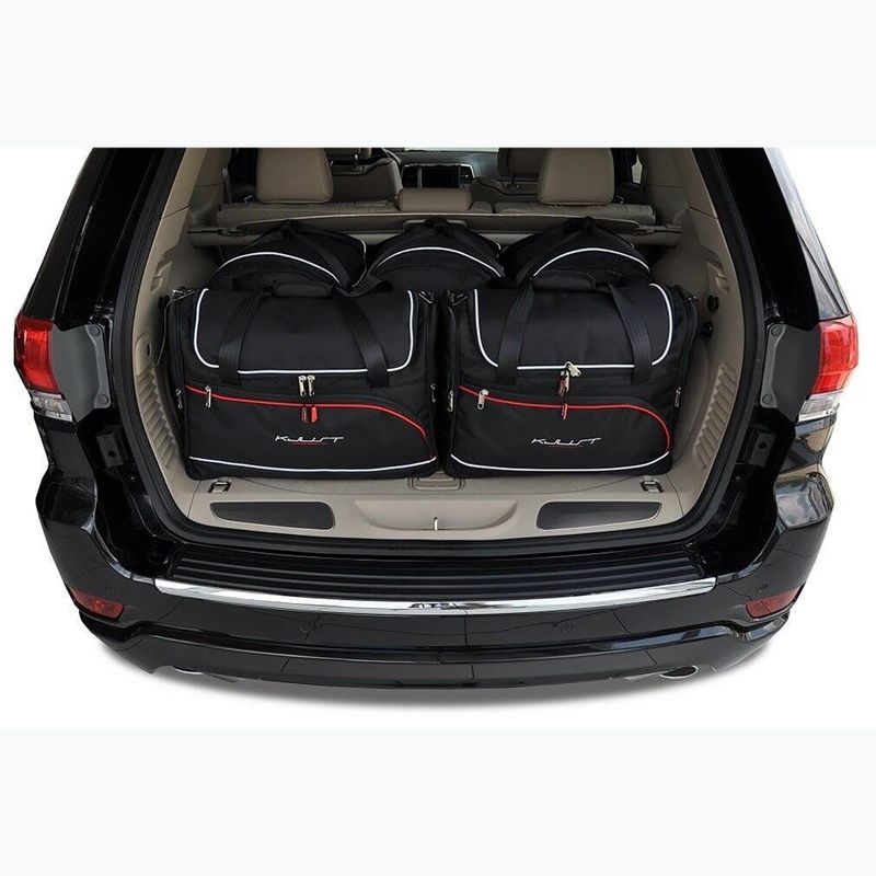 Gepäckträgertaschen-Set KJUST Jeep Grand Cherokee 2010-2021 5 Stk black 15