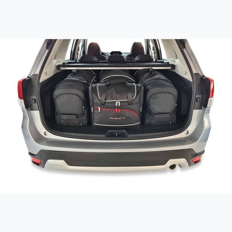 Gepäckträgertaschen-Set KJUST Subaru Forester 2018+ 4 Stk. Schwarz 13