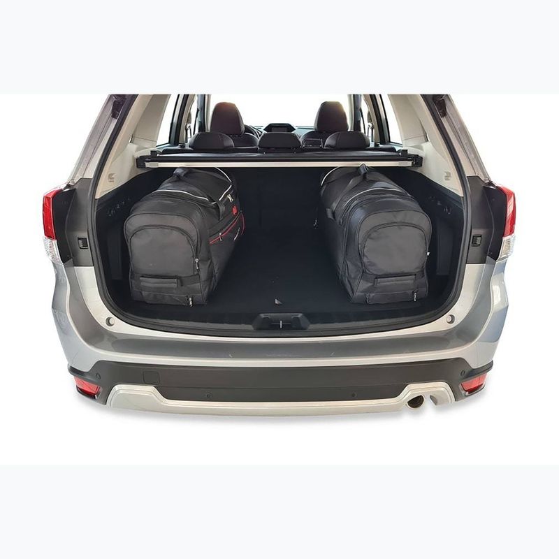 Gepäckträgertaschen-Set KJUST Subaru Forester 2018+ 4 Stk. Schwarz 15