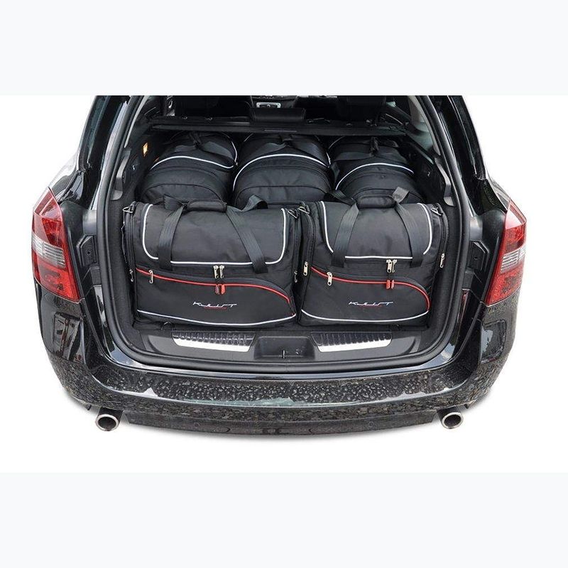 Gepäckträgertaschen-Set KJUST Renault Laguna Grandtour 2007-2015 5 Stk. Schwarz 12