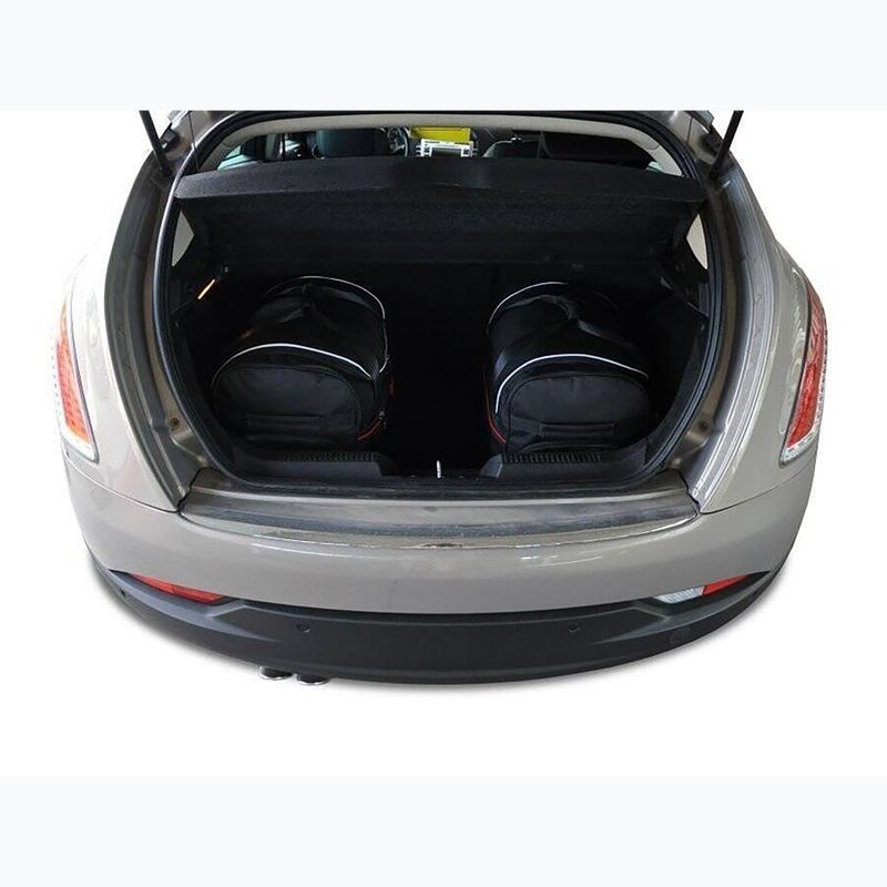 Gepäckträgertaschen-Set KJUST Lancia Delta 2008-2015 3 Stk black 16