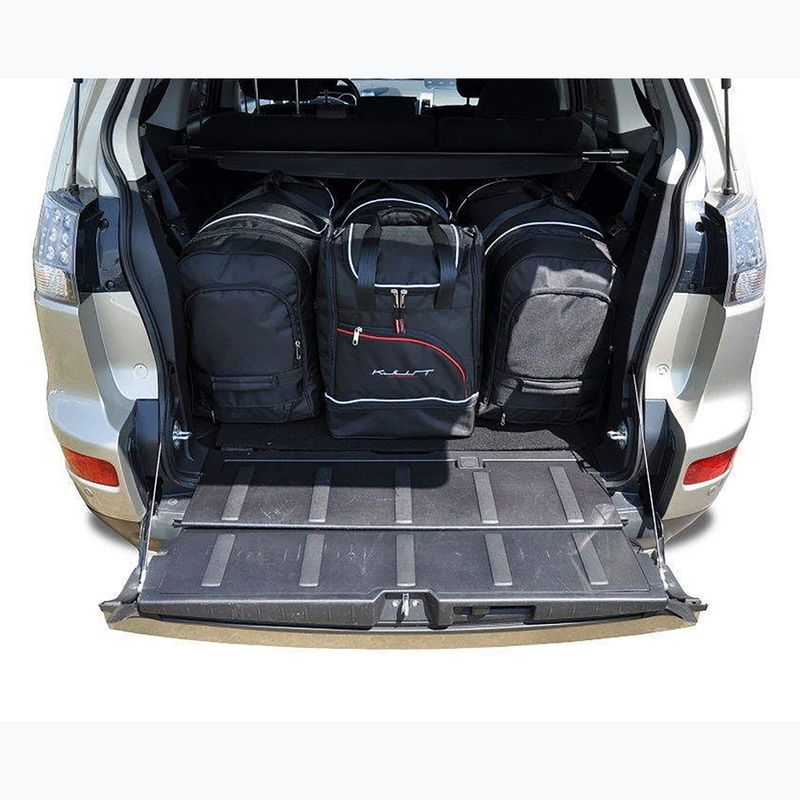 Gepäckträgertaschen-Set KJUST Mitsubishi Outlander 2006-2012 4 Stk. Schwarz 13